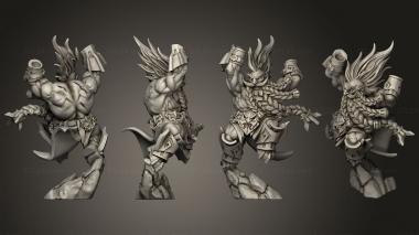 Military figurines Bak 3d model